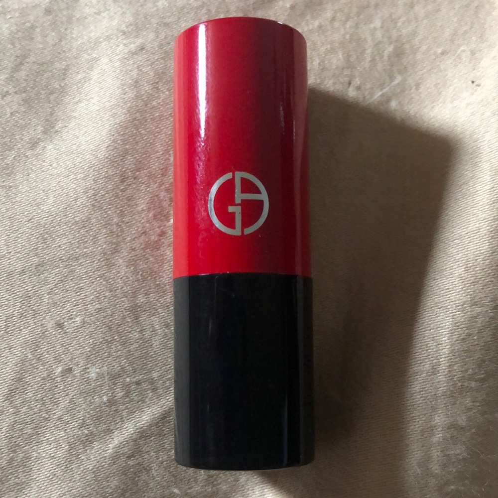 NWOB Giorgio Armani Red Lipstick Travel in 202 lip power.
